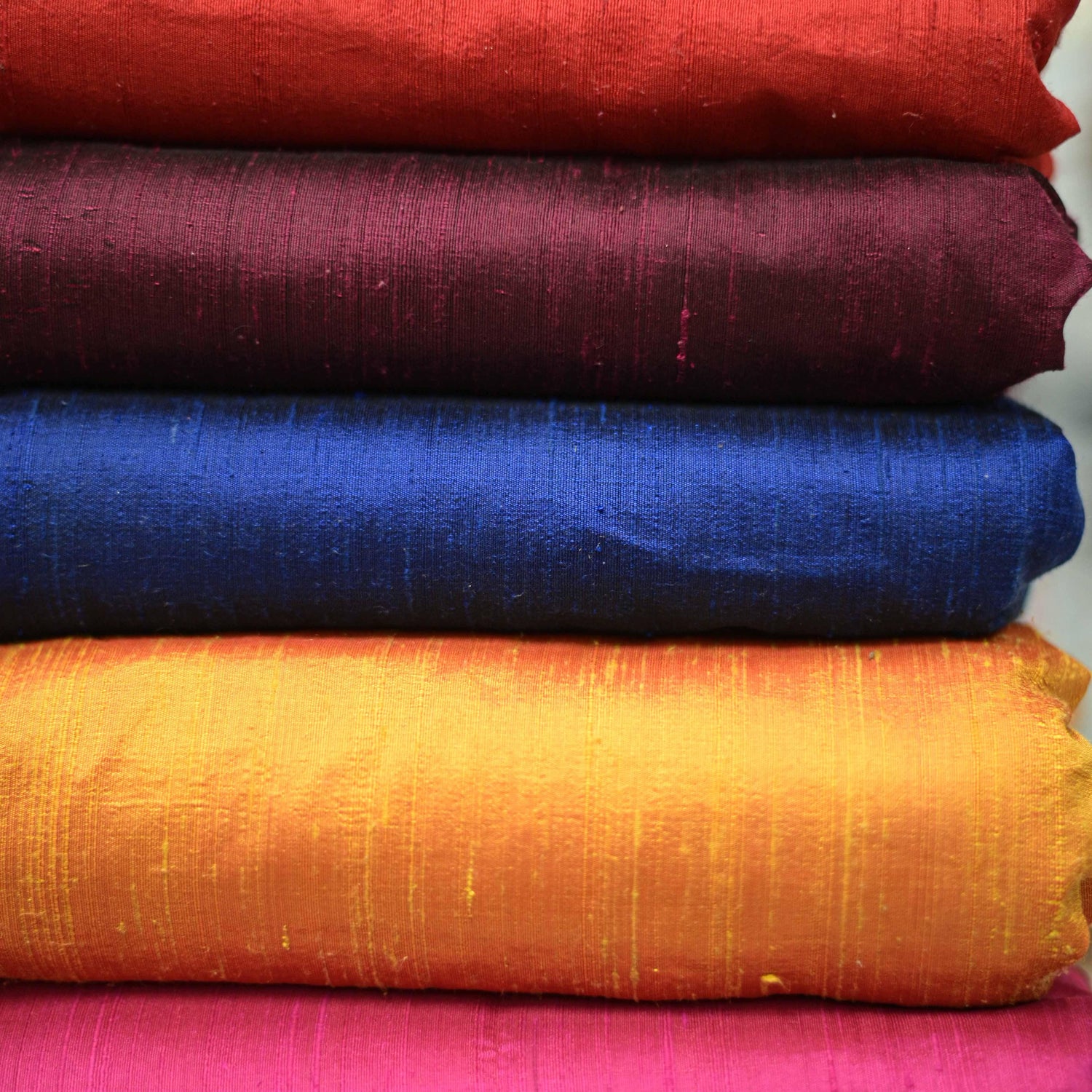 Raw silk Fabrics