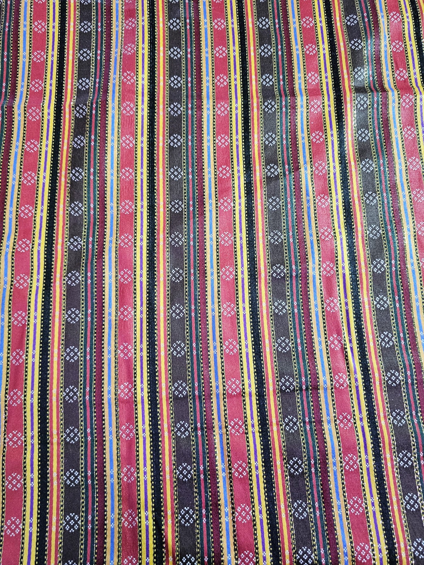 Syrian Saya Kashmir Fabric-seven Kings